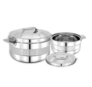 Serveur de nourriture en métal de haute qualité ou chauffe-plat en acier inoxydable Hotpot Hotel & Restaurant Supplies Casserole Round. - Product Image 3