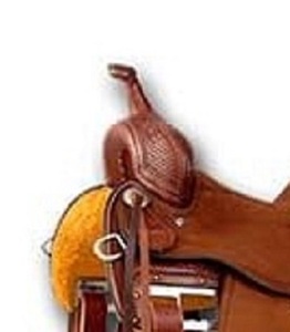 Selle Western de style anglais en cuir durable 100% faite à la main de qualité supérieure, équipement essentiel pour l'équitation pour les cavaliers - Product Image 4