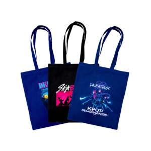 Set de 3 Bolsas K-Pop Demon Hunters con Diseño de Dibujos Animados Huntr/x Saja Boys & Derpy-Fun para Superfans - Product Image 1