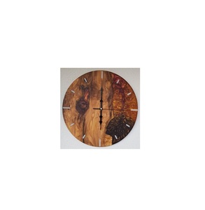 Producto antiguo Reloj de pared de madera Estilo tradicional Artesanía hecha a mano Reloj de pared de 24 horas Embalaje personalizado con venta - Product Image 6