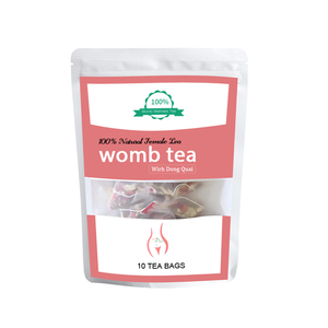 Thé pour l'utérus à base de plantes 100% naturel et écologique, thé détoxifiant pour l'utérus pour les menstruations irrégulières, bien-être, purification et soutien du système immunitaire - Product Image 1