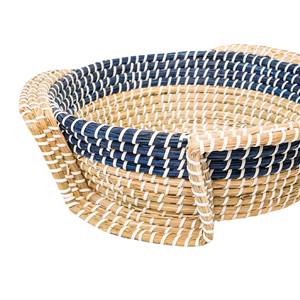 Special Design Eco-Friendly Seagrass Serving Fruit Bowl Home Party Decor Bohemian Style Lightweight Non-Toxic <b>Cheap</b> Price - Product Image 5