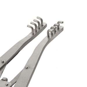 Retractor de Ojos Alm de 4 Puntas, 7 cm y 10 cm, Espéculo Oftálmico de Acero Inoxidable, Instrumentos de Retracción de Instrumentos Oftalmológicos de SurgiRight - Product Image 2