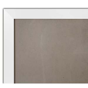 XXL White Wood Finish <b>Poster</b> Frame 100 X 150 cm Minimalist Design Style with Plant Pattern - Product Image 6