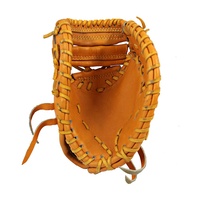 Guantes de cuero de vaca para hombre, manoplas de primera Base, suaves y duraderas, alta calidad, venta al por mayor, novedad
