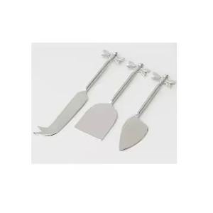 Ensemble de couteaux à fromage et à beurre en acier inoxydable avec revêtement couleur or, parfait pour une utilisation élégante dans les hôtels et la restauration - Product Image 6