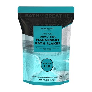 Private Label Dead Sea Magnesium <b>Chloride</b> Flakes Bath Relaxing and Mineral Rich Soak Experience Made in USA White Label - Product Image 6