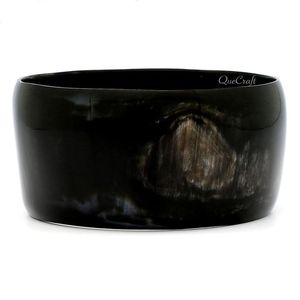 Brazaletes de Cuerno Natural para Mujer, Hechos a Mano, Ecológicos, Tamaño Personalizado, Joyería Tribal Étnica al por Mayor - Product Image 5