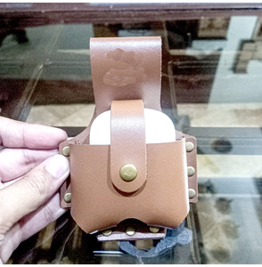 Cartera con cremallera de piel de vaca loca Vintage marrón para hombre con logotipo personalizado, cartera larga superventas para hombre/mujer, piel auténtica - Product Image 4