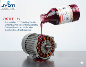 Barniz Aislante de Alto Brillo JYOTI F-150, Material Isoftálico-Alquídico de Alta Calidad Clase F para Motores de Alta Velocidad - Product Image 3