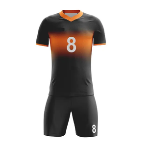 Maillots de football d'été respirants et légers de haute qualité pour hommes adultes, 100 % polyester, vente en gros OEM/ODM - Product Image 5
