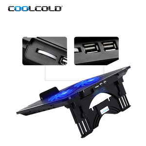 Supporto di Raffreddamento <span class=keywords><strong>Portatile</strong></span> Ultra Sottile con Due Ventole <span class=keywords><strong>per</strong></span> Laptop da 15.6 Pollici, Accessorio <span class=keywords><strong>PC</strong></span> in Offerta - Product Image 3