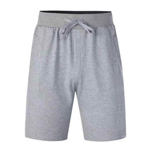 Pantalones cortos de sudor atléticos informales para hombre, sólidos, de secado rápido, transpirables, de compresión, deportes, entrenamiento, gimnasio, Material de lona - Product Image 1