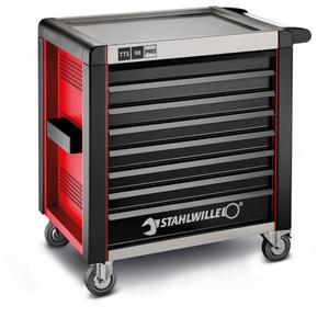 Stahlwille Red <b>Tool</b> <b>Trolley</b> with 8 Drawers Durable <b>Tool</b> Cabinets for Organization - Product Image 3