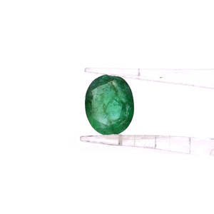 Esmeralda Zambiana Natural, Corte Esmeralda, 2.22 Quilates, Grado AAA, Gema Suelta, Verde, Corte Cojín/Corazón/Pera, Diamante de 6-8 mm de Altura - Product Image 2