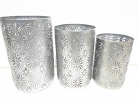 Support de bougie votive en métal fait main, design personnalisé, lanterne scintillante en forme d'étoile, parfumée, pour Noël, mariage, décoration intérieure, vente chaude