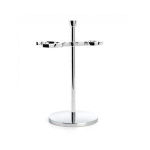 Soporte Portátil de Acero Inoxidable para Brochas y Maquinillas de Afeitar - Accesorios de Afeitado - Product Image 1