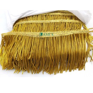 2023 High Quality Polyester Tassels <b>Trims</b> and Fringe New Handmade Factory Price Sale for <b>Curtains</b> Garments Decorative Use - Product Image 5