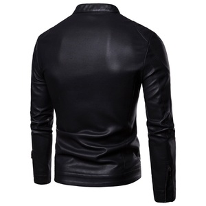Chaqueta de cuero Pu para hombre a la venta - Product Image 1