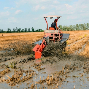 HOGICO-Tractor sobre orugas de goma agrícola multifunción, duradero, 3 en 1, 70HP 100%, superventas, caja de cambios de motor - Product Image 4