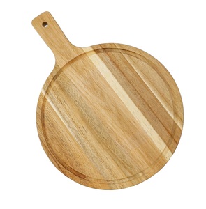 Extra Thick Acacia Wood Reversible <b>Chopping</b> <b>Block</b> with Handles and Juice Groove Premium Butcher <b>Block</b> From Bulk Supplier - Product Image 1