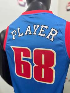 Uniforme de baloncesto unisex personalizado al por mayor, uniforme transpirable de secado rápido, uniforme de entrenamiento de baloncesto en tela de malla - Product Image 6