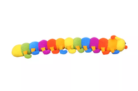 Peluche de Qualité Supérieure Unisexe pour Décoration Intérieure, Adorable Peluche Multicolore pour Bébé, Coton PP Écologique, 65CM, Cadeau pour Enfants