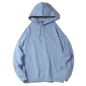 เสื้อสเวตเตอร์ผ้าฝ้าย100% สั่งทำได้ป้องกันการซักคอจำลอง430gsm พิมพ์ดิจิตอลผ้าถักลายฤดูใบไม้ร่วง - Product Image 5