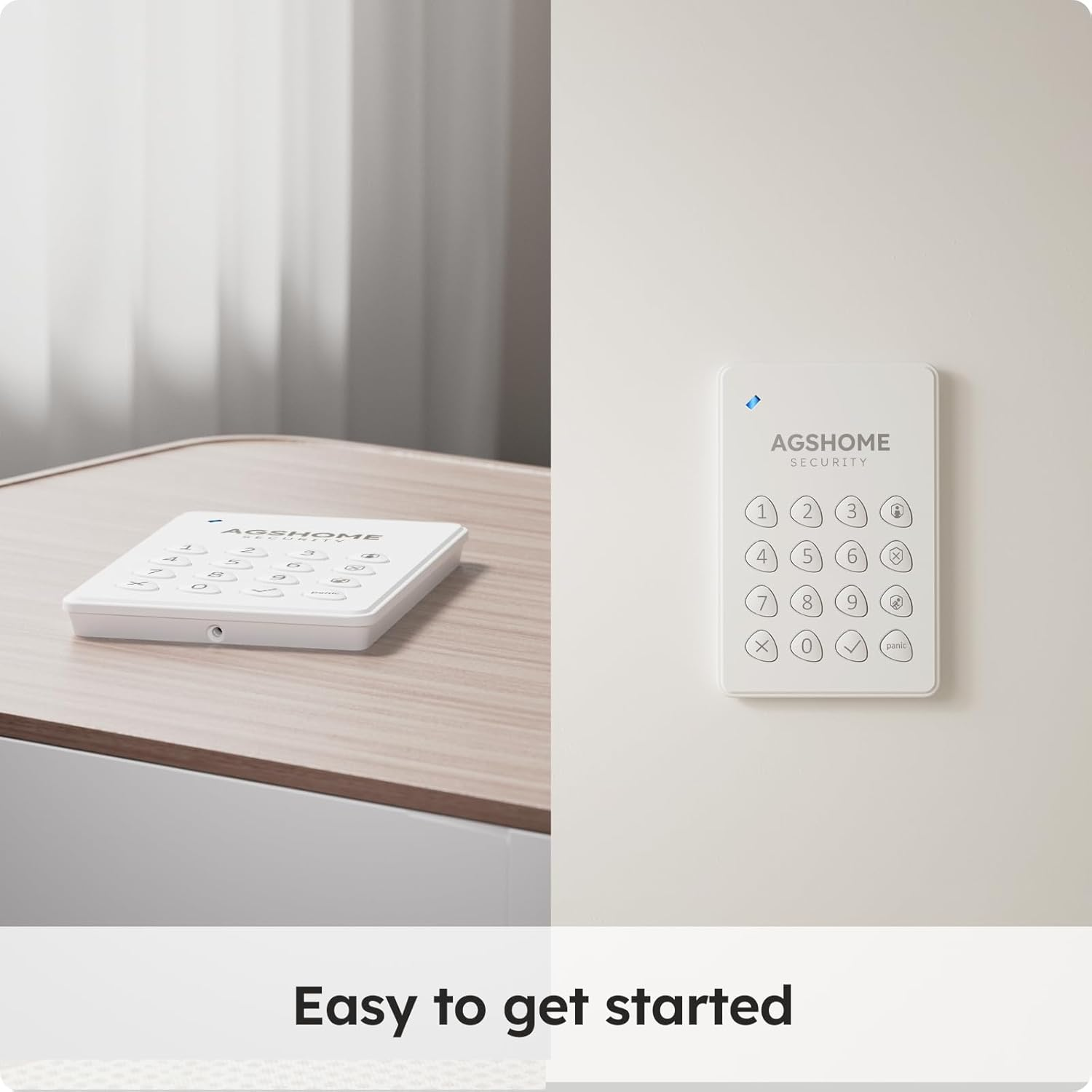 Wireless Portable Home Alarm System with WiFi & PIR Motion Sensor APP Alert for Home Security · image 6