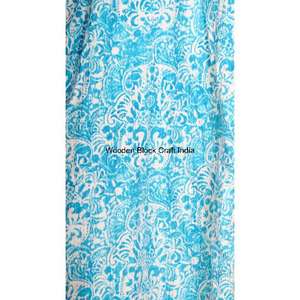 Handmade 100% Organic Cotton Quilted Reversible <b>Kimono</b> Style Kantha Jacket Bohemian Floral <b>Robe</b> Tie Belt Soft Winter Beach - Product Image 4