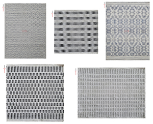 Alfombra de hilo PET reciclado ecológico hecha a mano de yute polipropileno bordado tejido plano interior exterior alfombra de oración venta uso del coche - Product Image 4