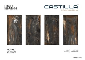 กระเบื้องพอร์ซเลนเงางามสูง600x1200มม. ทันสมัยพื้นวิลล่ากันลื่นหินอ่อนธรรมชาติทำด้วยมือ - Product Image 2