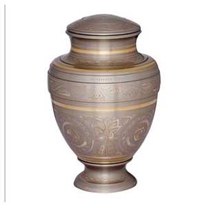 Urnas de cremación de metal Premium para cenizas humanas hechas en la India Suministros funerarios Calidad de exportación - Product Image 4