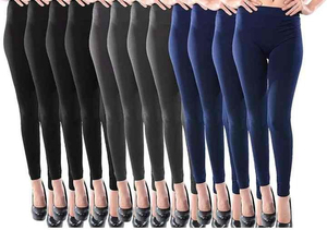 Leggings de Yoga para Mujer, Cintura Alta, Súper Suaves, Transpirables, Sin Costuras, Casuales, Colores Personalizados, Mezcla de Algodón de Alta Calidad - Product Image 3