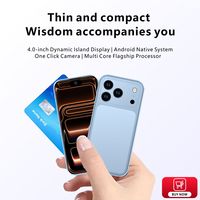 Smartphone compact S17 max mini - 3,75 pouces, 3 Go + 64 Go, téléphone mobile Android 4 pouces, double SIM, 3G 4G, écran LED, idéal pour les voyages et comme téléphone de secours