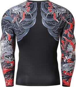 Custom Design Professional Rash Guard BJJ Spats and MMA Rash Guard for All Sports and Outdoor Activities Custom Pack - Product Image 5