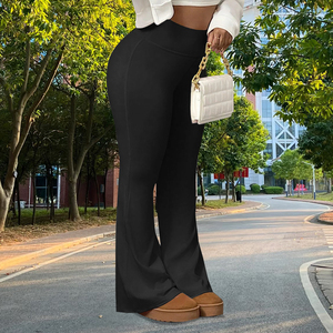 Winter Essentials Pantalones de chándal de pierna ancha recta Soft 350gsm Fleece Lined Joggers Logotipo personalizado - Product Image 6