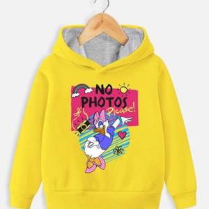 เสื้อกันหนาวลำลองสวมหัวมีฮู้ดสำหรับเด็กผู้หญิงสีชมพูฤดูใบไม้ร่วง - Product Image 4