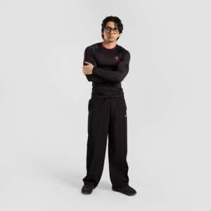 GAI ARR COMPRESSION Sous-vêtement pour homme coupe ajustée noir Technologie de compression - Product Image 4