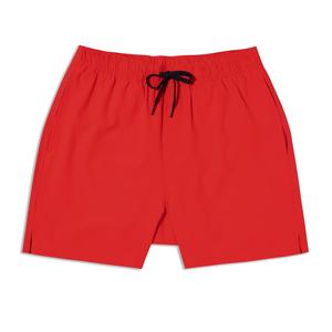 Short de surf pour homme OEM en toile imprimée Short de surf anti-rides en tissu Spandex taille moyenne Maillot de bain écologique - Product Image 4