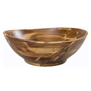 Best Choice Nice Design <b>Wood</b> <b>Fruit</b> <b>Bowl</b> Polished Natural Wooden Serving <b>Bowl</b> Top Selling at Wholesale Price Vietnam Kitchenware - Product Image 6