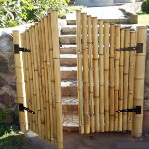 Wholesale Bamboo <b>Garden</b> Gates Solid Bamboo Gate for Housegreen Decoration Balcony Outdoor to Export - Product Image 4