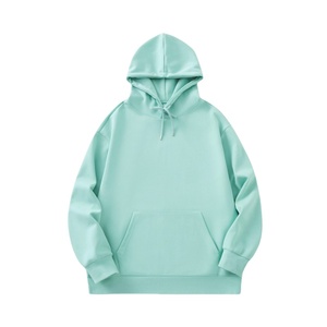 Sweat à capuche en molleton de coton lourd de luxe pour femmes, logo personnalisé brodé, imprimé, vêtements décontractés d'hiver, tissu tricoté à capuche avant - Product Image 1