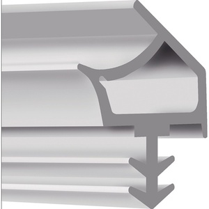 Door Stop <b>Seal</b> K2953 DIY 5 M Length for Milling TPE Bare White by ELLEN - Product Image 1