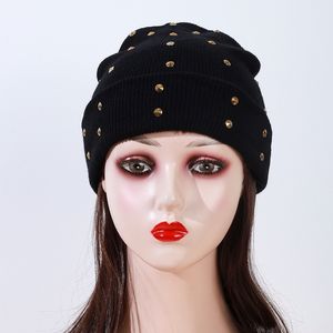 Gorro de acrílico personalizado, gorros de punto de invierno, gorro cálido para mujer y hombre, gorro Jacquard, gorro con logotipo personalizado - Product Image 2