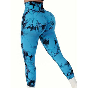 Última llegada Mujeres Tie Dye Legging Estilo personalizado Suave Llegada Sublimación Excelencia Calidad Cintura elástica Mujeres Yoga Leggings - Product Image 1