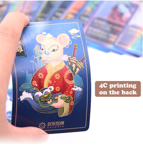 Shenzhen personnalisé Anime feuille d'emballage sport basket-ball papier impression holographique cartes à collectionner enfants jeu de cartes à collectionner - Product Image 4