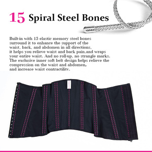 <span class=keywords><strong>Faja</strong></span> Corsé Powernet de Buena Calidad 3 en 1 Bajo Busto Reductora de Abdomen Moldeadora <span class=keywords><strong>Invisible</strong></span> para Vientre Plano y Cintura de Látex - Product Image 3