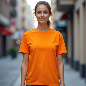 Camisetas Cargo de verano para mujer, camisetas holgadas con cuello redondo, manga corta, bolsillo frontal, secado rápido, transpirable, para correr, Fitness, ropa de calle - Product Image 4