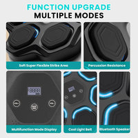 ODM Professionnel Machine de boxe musicale murale One-Punch, Entraîneur musical de cible pour salle de sport, Équipement de fitness électronique coloré pour la maison, pour adultes